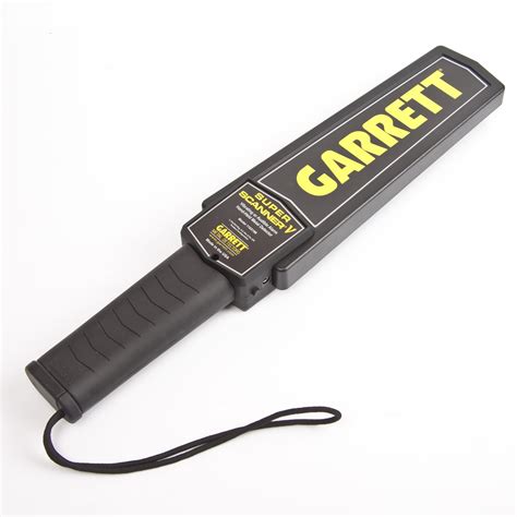 black box metal detector scanner|garrett metal detector scanner.